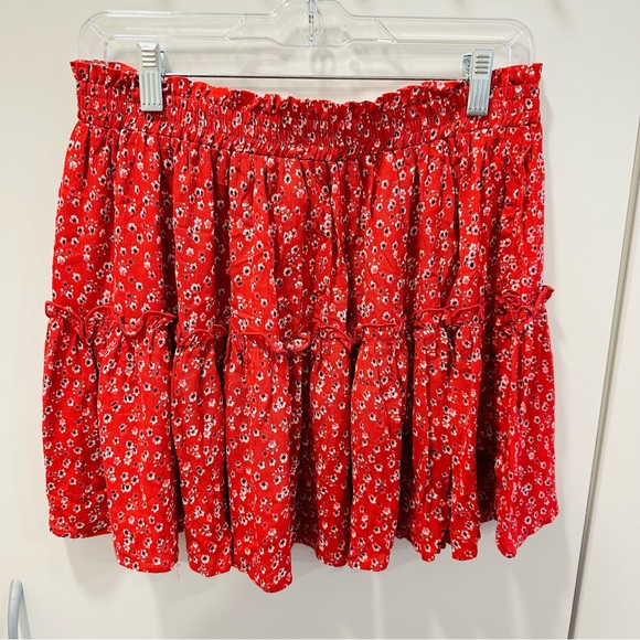 Princess Polly shah red skirt - Picture 7 of 7